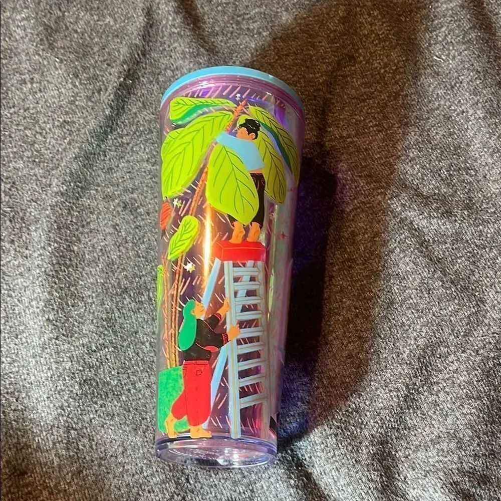 Starbucks monyee Chau plastic Tumblr 24 ounce